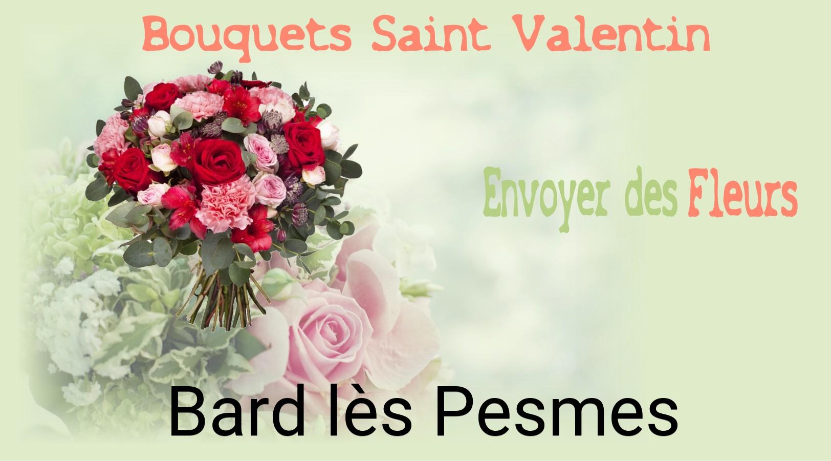 Roses de Saint-Valentin livrées à Bard-lès-Pesmes
